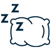 healthy sleep icon